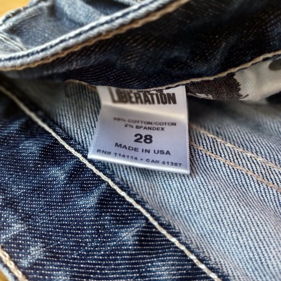 Peoples Liberation Bootcut jeans-Size 28 - Picture 8 of 13